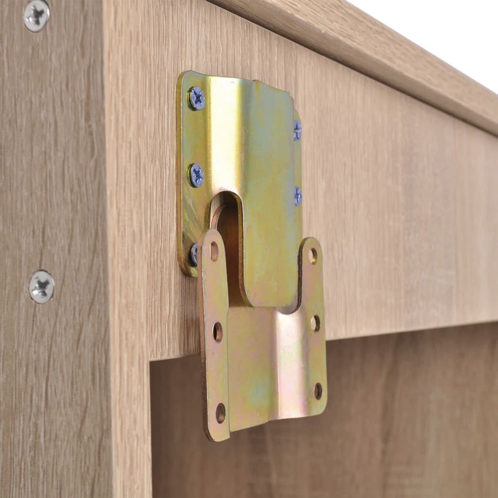 Móveis casa de banho 3 pçs e conjunto de bacia bege - Image 5