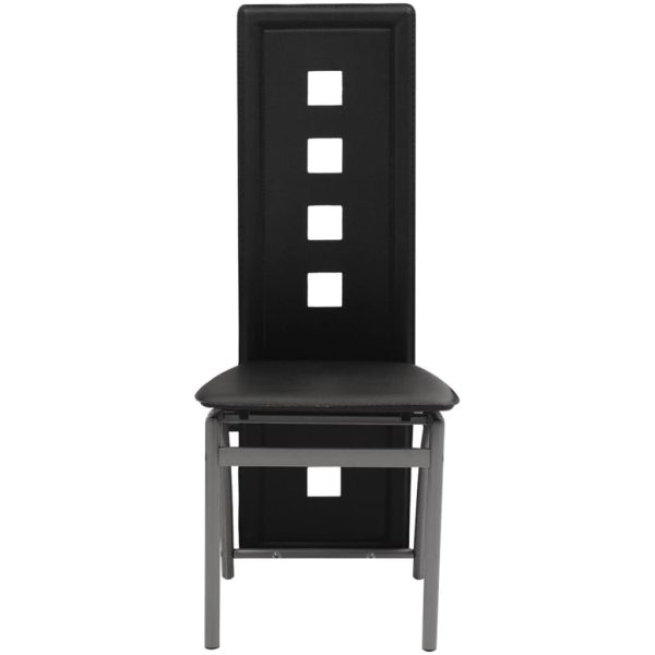 Conjunto jantar, 7 pcs, preto - Image 5