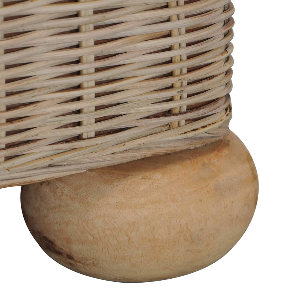 Sofá de 2 lugares com almofadões em vime genuíno - Image 7