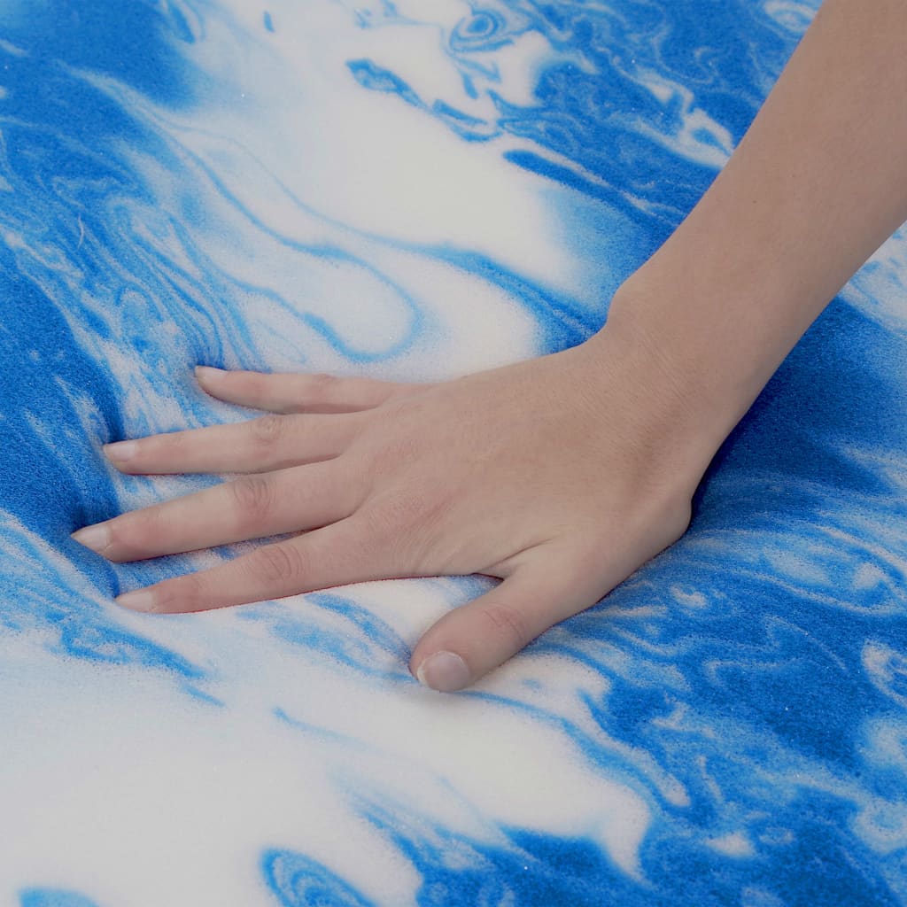 Sobre-colchão 90x200 cm espuma de gel 7 cm - Image 7