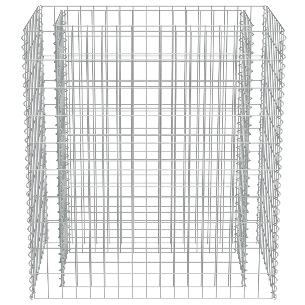 Canteiro elevado/cesto gabião 90x50x100 cm aço galvanizado - Image 5