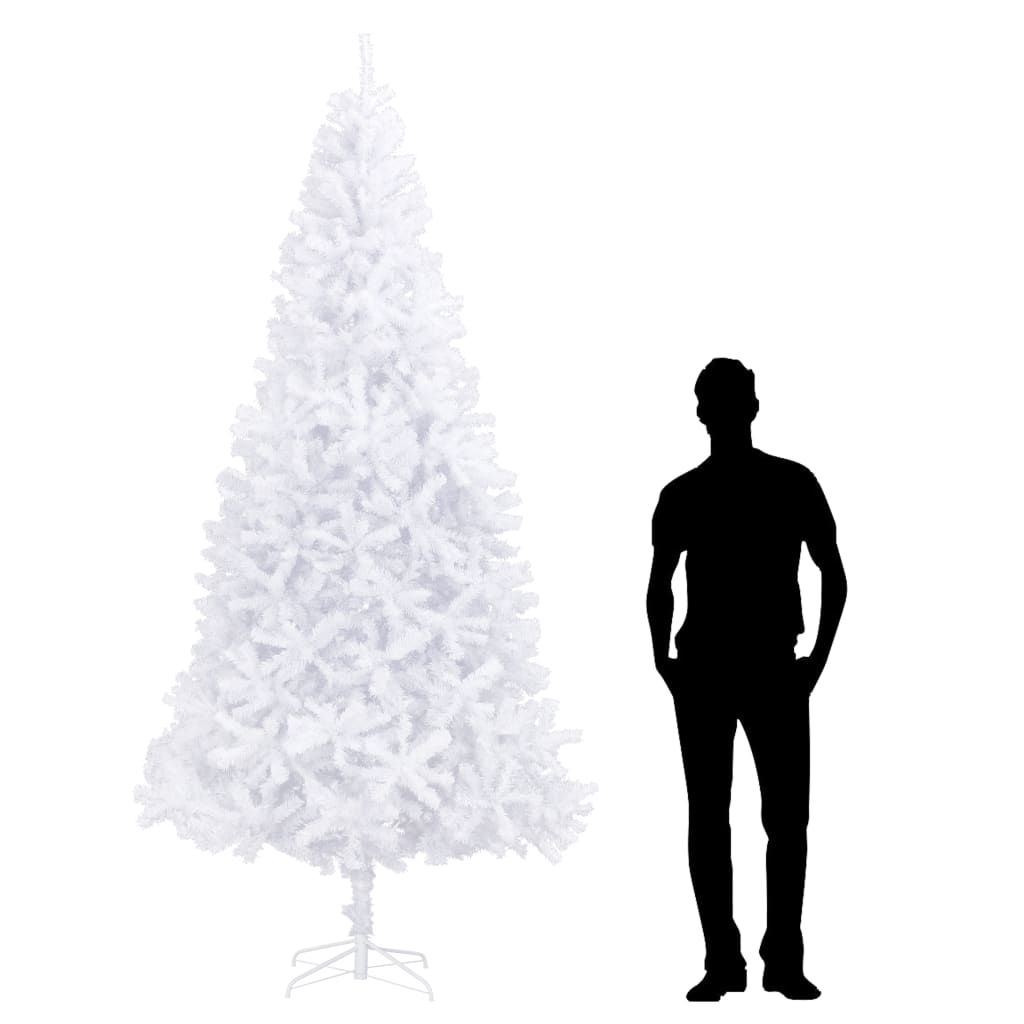Árvore de natal artificial 300 cm branco