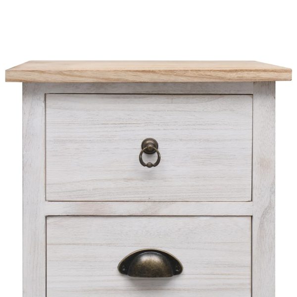 Móvel lateral 35x25x57 cm madeira de paulownia - Image 6