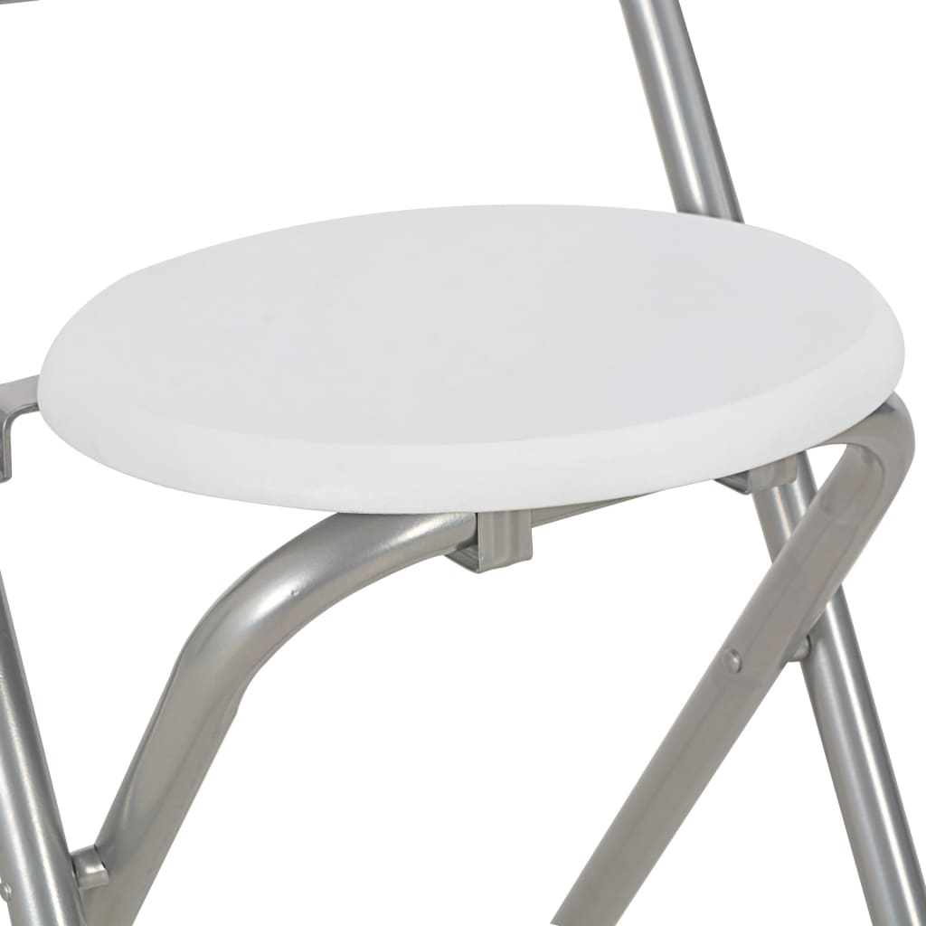 3 pcs conjunto de bar com prateleiras de madeira e aço branco - Image 11