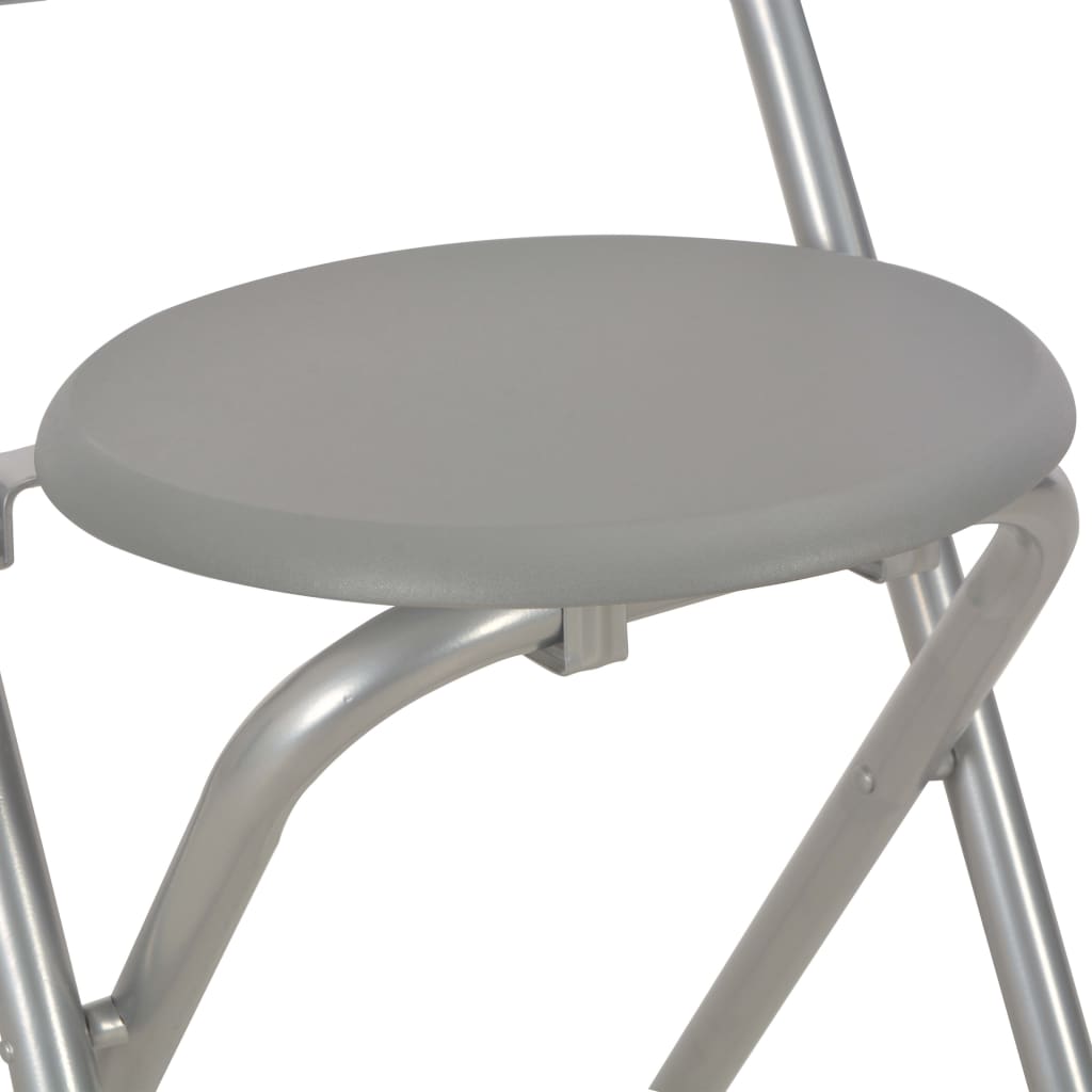 3 pcs conjunto de bar com prateleiras madeira e aço cinzento - Image 10