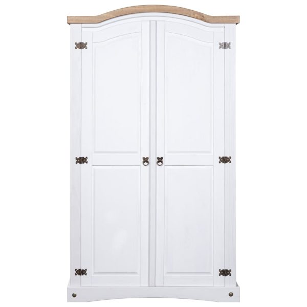Roupeiro Corona Range pinho mexicano com 2 portas branco - Image 2