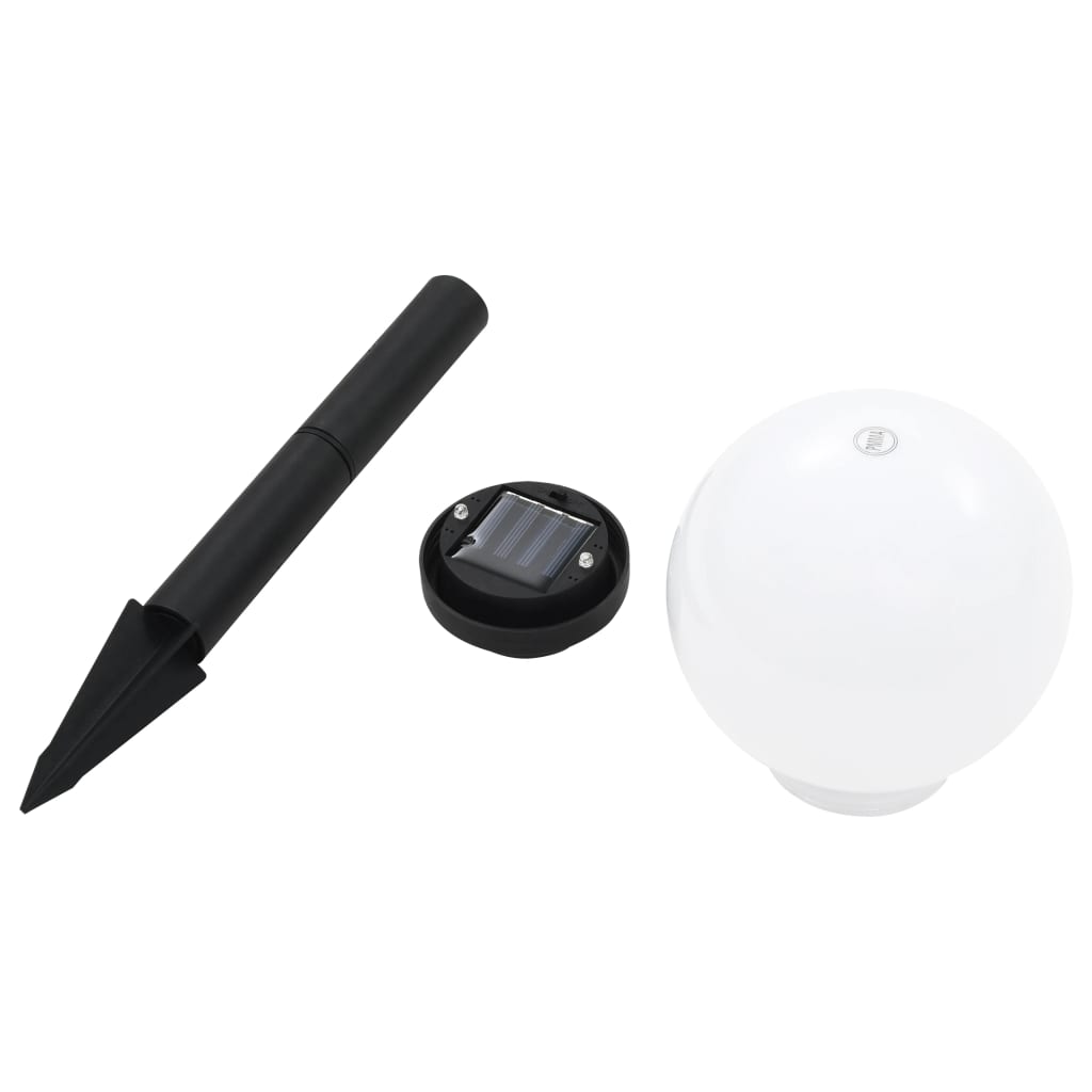 Candeeiro solar de exterior LED 8 pcs esférico 15 cm RGB - Image 6