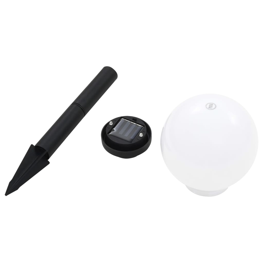 Candeeiro solar de exterior LED 6 pcs esférico 20 cm RGB - Image 6