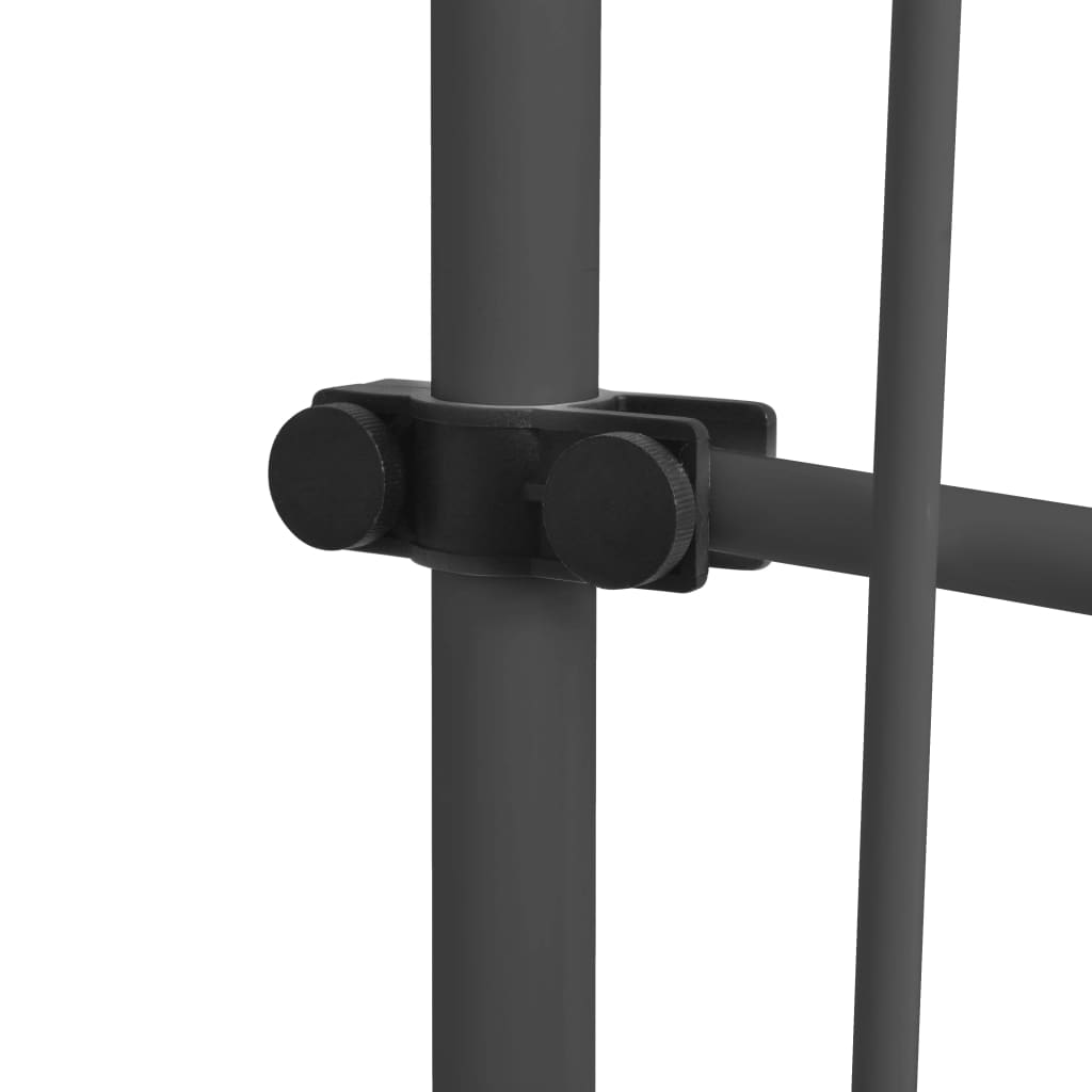 Toldo retrátil manual com LED 300 cm azul e branco - Image 6