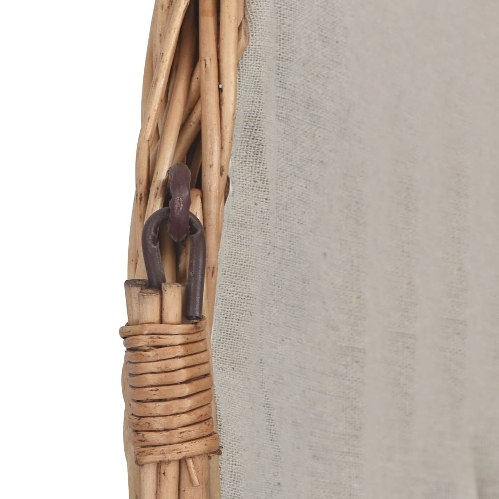 Cesto para lenha com pega 61,5x46,5x58 cm salgueiro castanho - Image 7