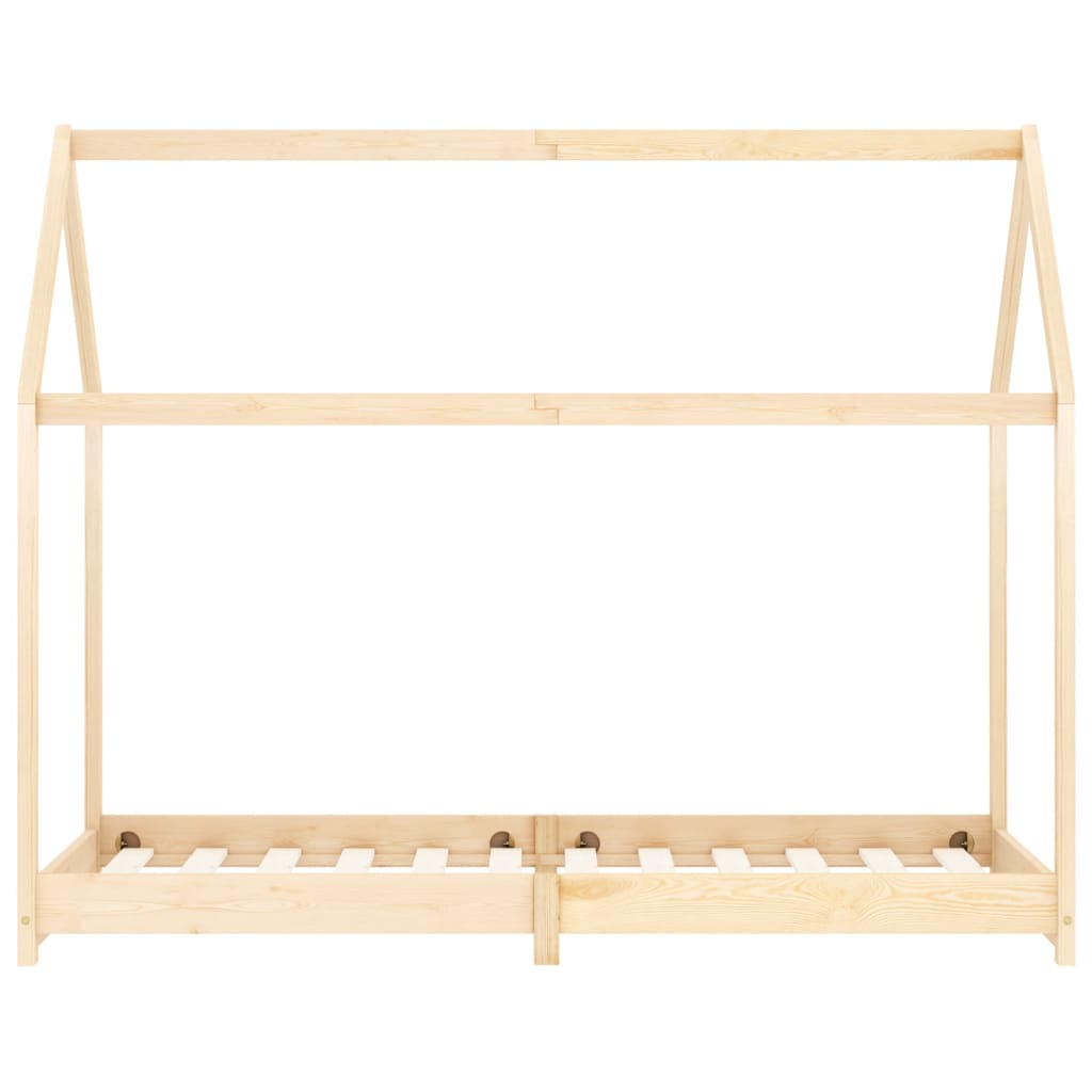 Estrutura de cama para crianças 90x200 cm pinho maciço - Image 3