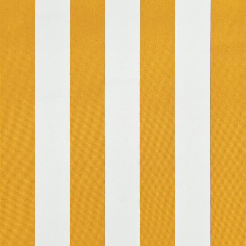 Toldo retrátil com LED 200x150 cm amarelo e branco - Image 8