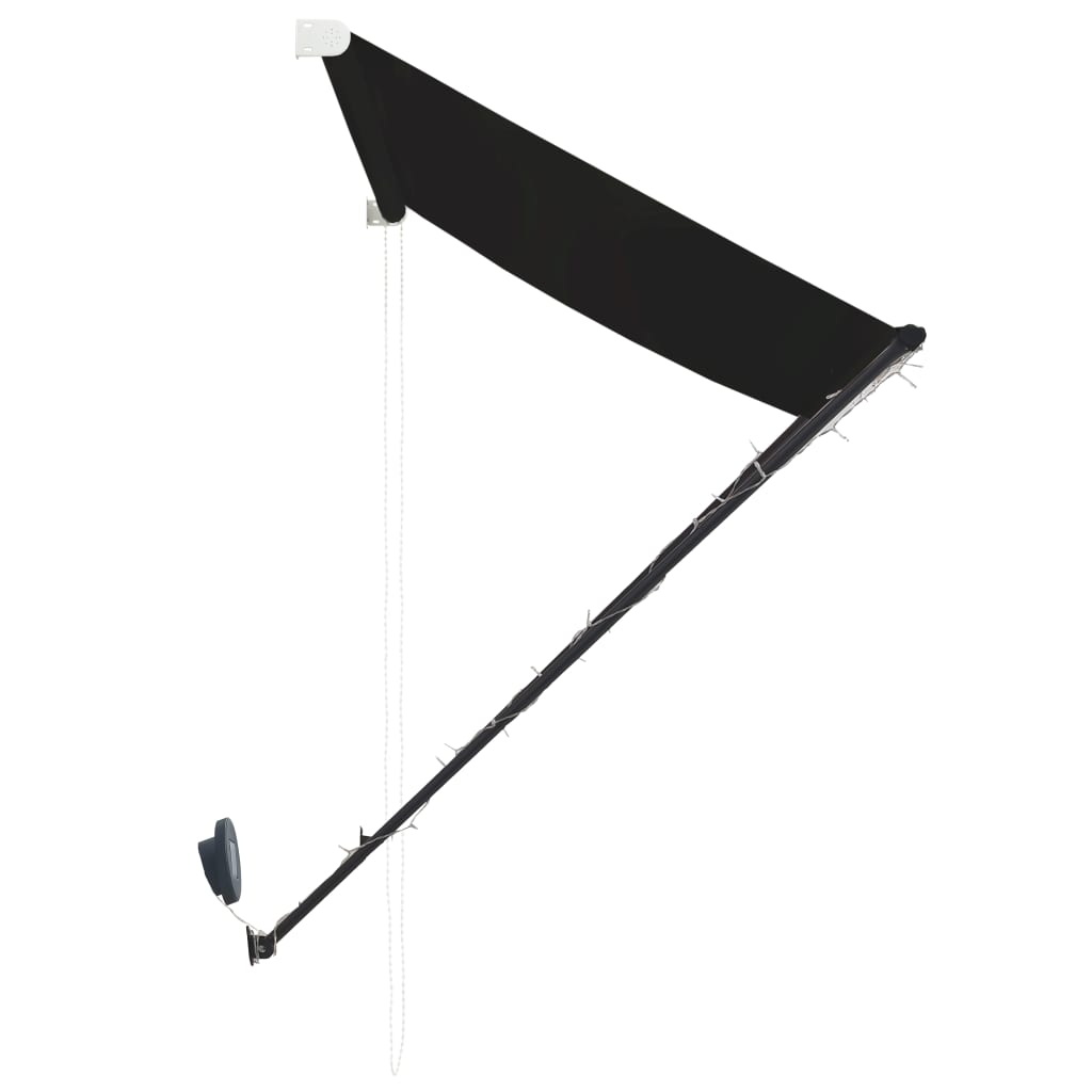 Toldo retrátil com LED 350x150 cm antracite - Image 6