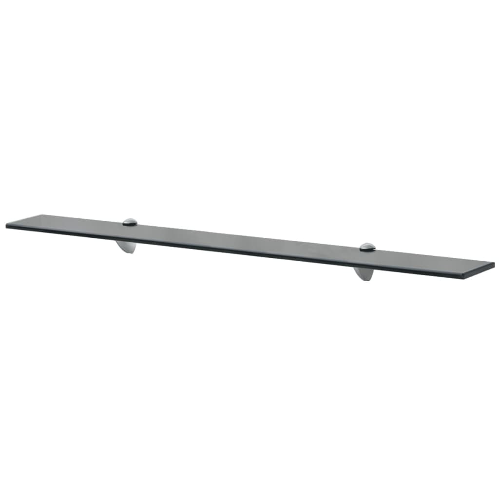 Prateleiras flutuantes 2 pcs vidro 90x10 cm 8 mm - Image 2