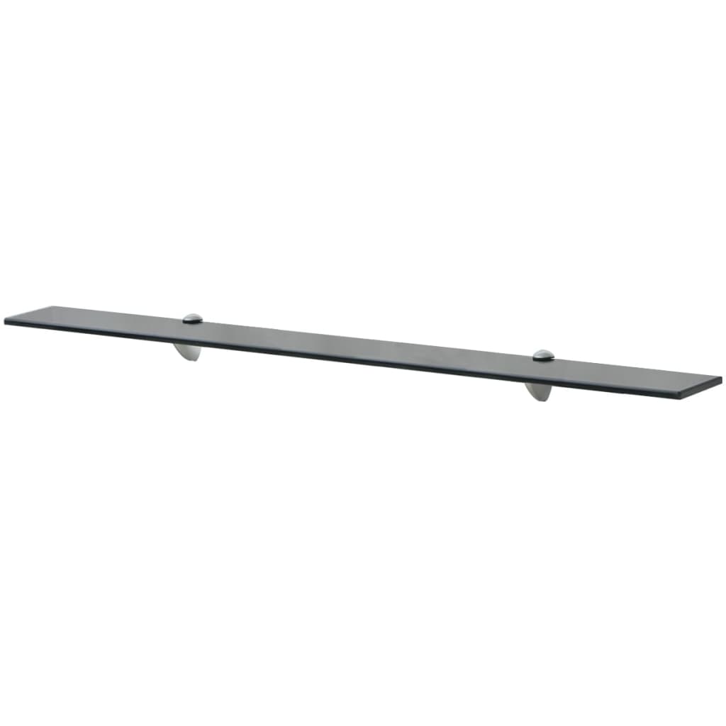 Prateleiras flutuantes 2 pcs vidro 100x10 cm 8 mm - Image 2