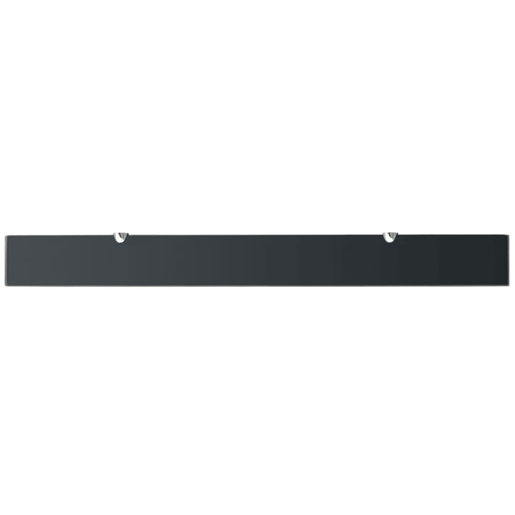 Prateleiras flutuantes 2 pcs vidro 100x10 cm 8 mm - Image 4