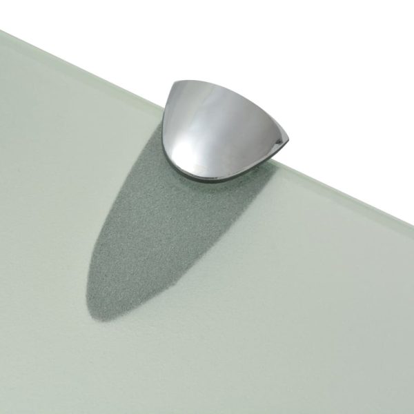 Prateleiras flutuantes 2 pcs vidro 40x10 cm 8 mm - Image 5