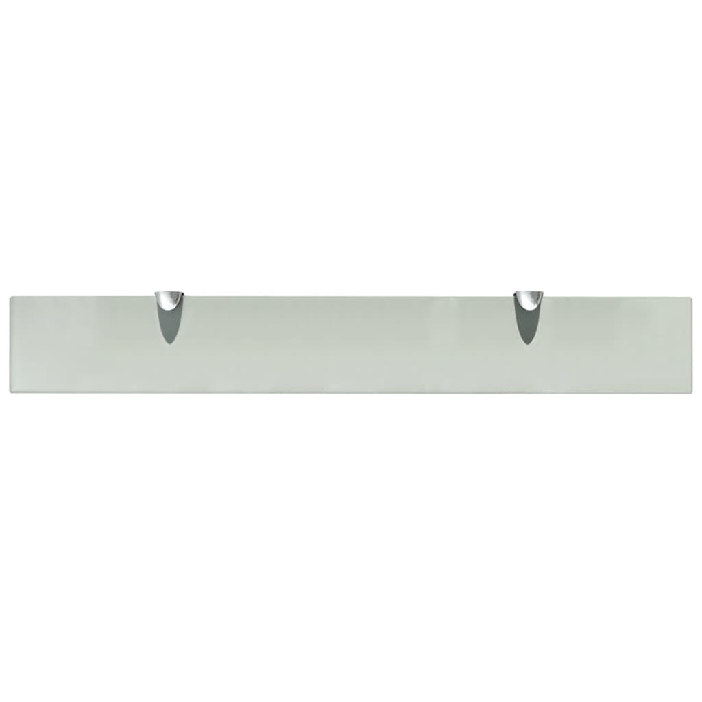 Prateleiras flutuantes 2 pcs vidro 70x10 cm 8 mm - Image 4