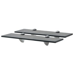 Prateleiras flutuantes 2 pcs vidro 40x20 cm 8 mm
