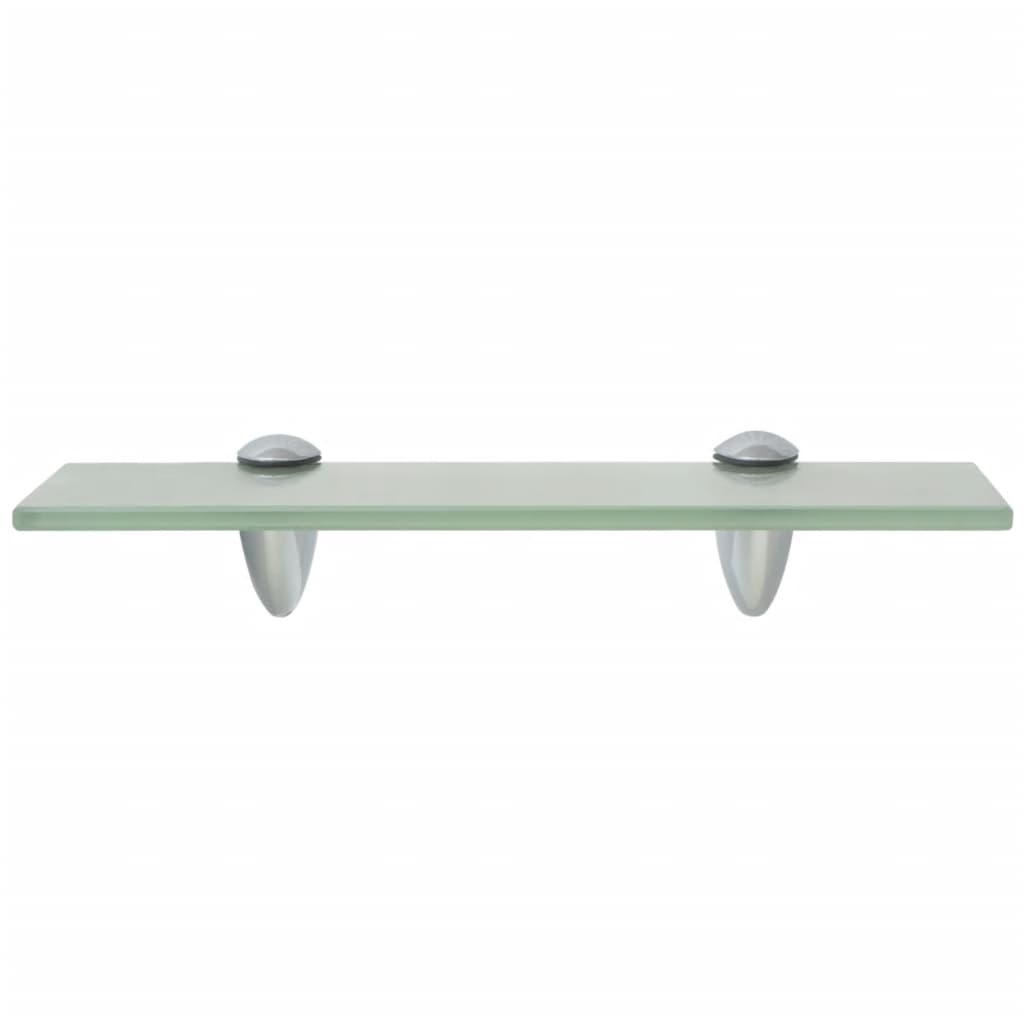 Prateleiras flutuantes 2 pcs vidro 30x20 cm 8 mm - Image 3
