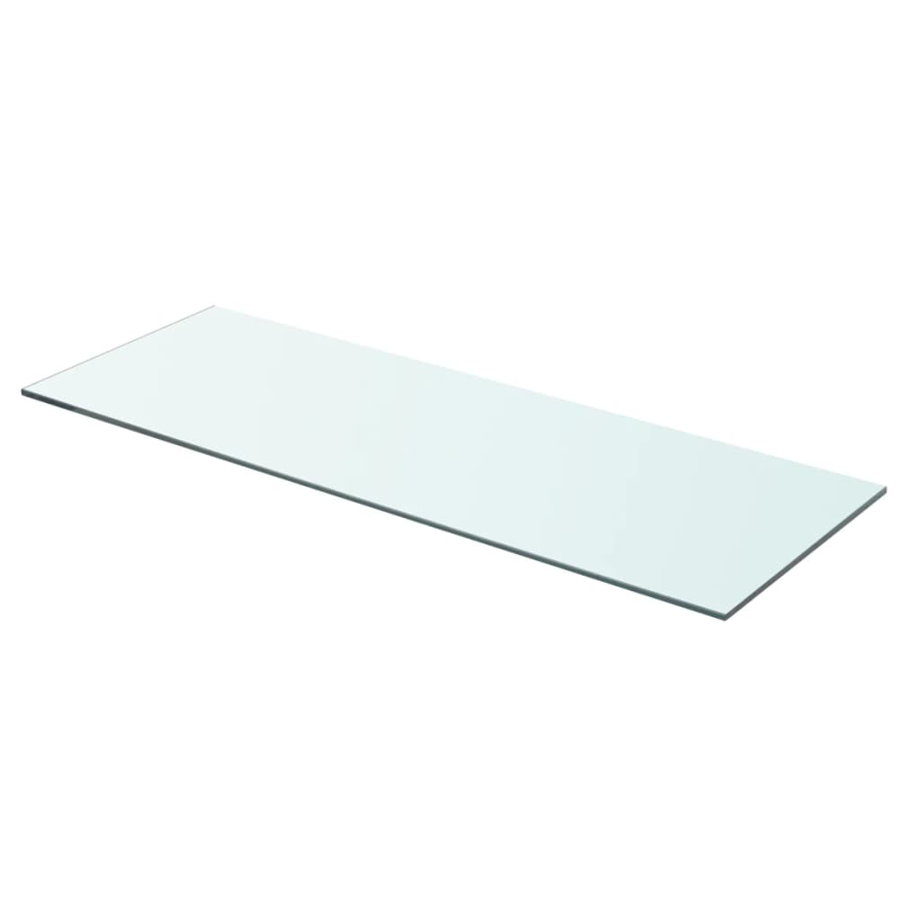 Prateleiras 2 pcs 70x25 cm vidro transparente - Image 2