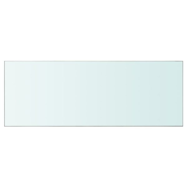 Prateleiras 2 pcs 80x30 cm vidro transparente - Image 3