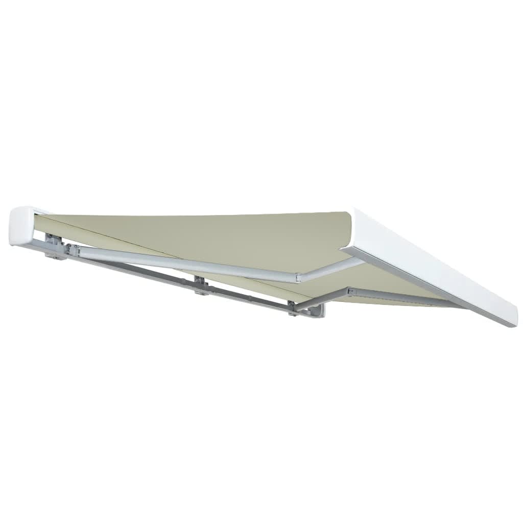 Toldo motorizado com caixa 350x250 cm creme - Image 3