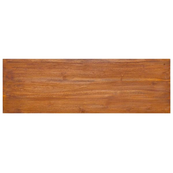 Armário de parede TV 90x30x30 cm madeira de teca maciça - Image 6