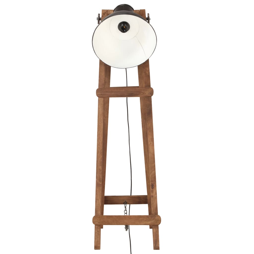 Candeeiros de chão 3 pcs E27 mangueira maciça preto - Image 4