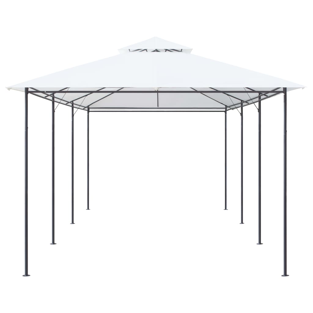 Gazebo 600x298x270 cm 180g/m² branco - Image 2
