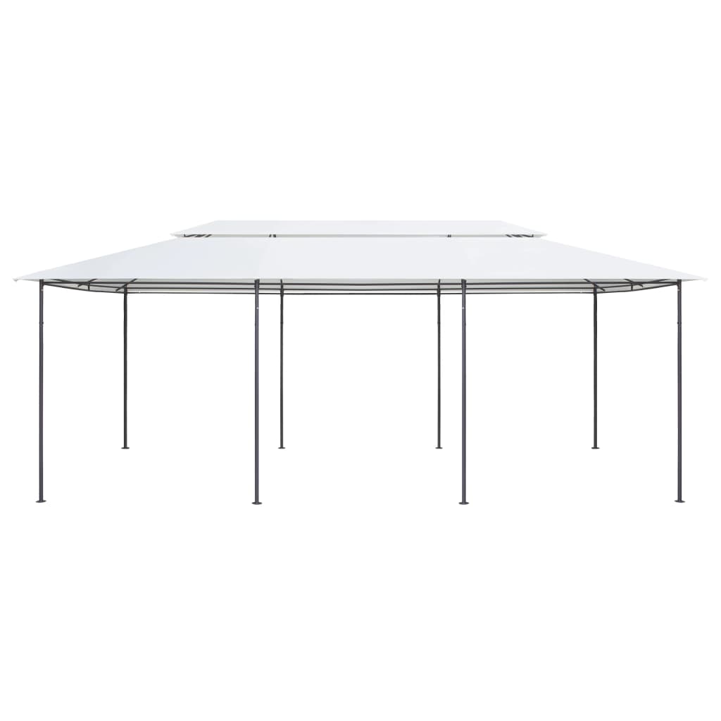 Gazebo 600x298x270 cm 180g/m² branco - Image 3