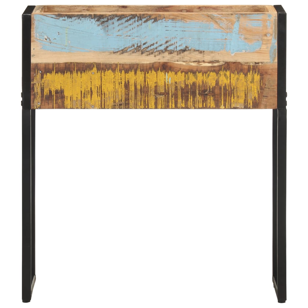 Vaso/floreira 60x20x68 cm madeira recuperada maciça - Image 2