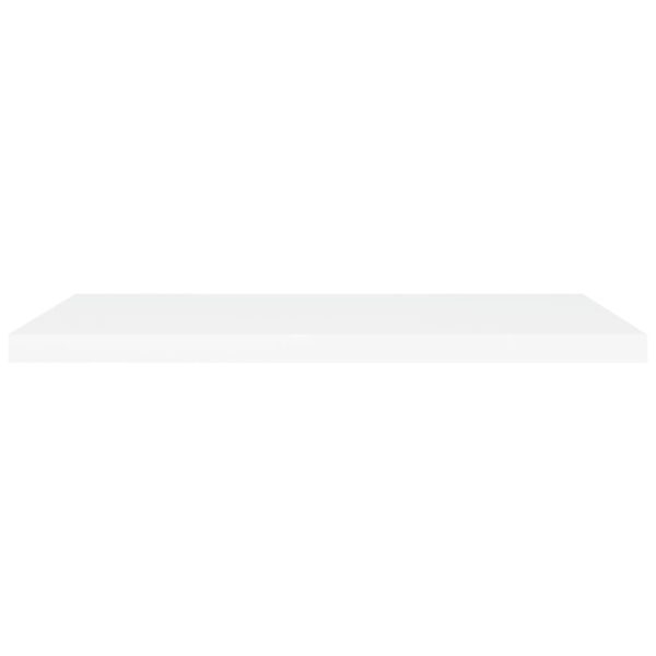 Prateleiras parede suspensas 4 pcs 90x23,5x3,8cm MDF branco - Image 3