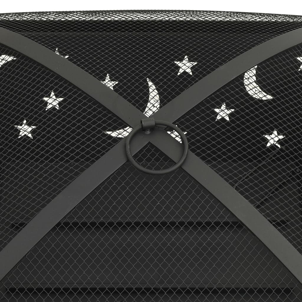 Braseira com atiçador 62 cm XXL aço - Image 6