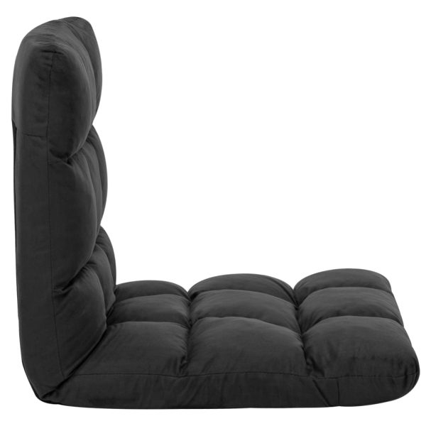Colchão dobrável microfibra preto - Image 4
