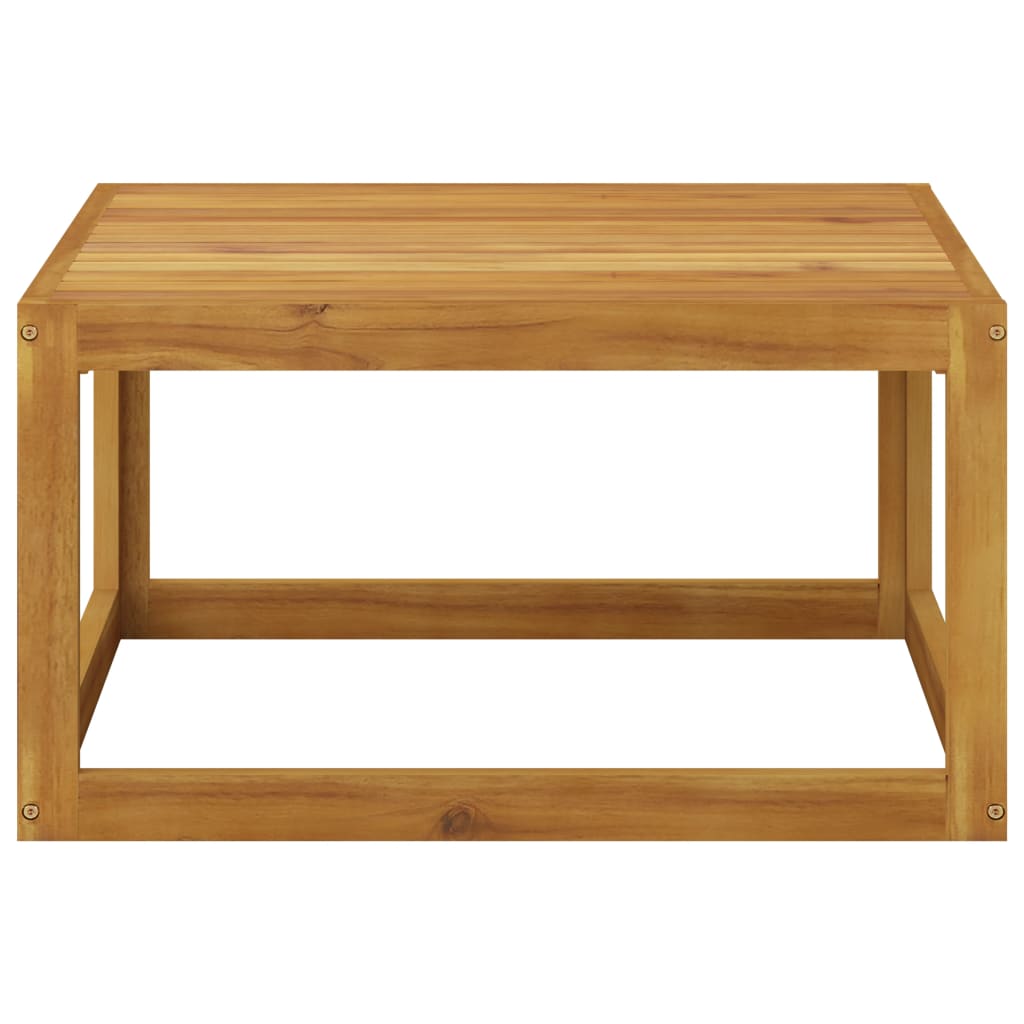 Mesa de centro 68x68x29 cm madeira de acácia maciça - Image 2