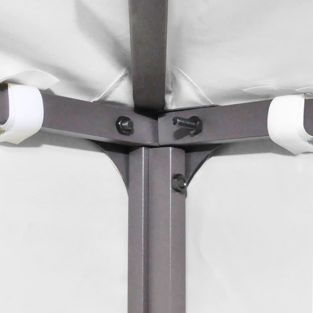 Cobertura de gazebo com 2 camadas 310 g/m² 3x3 m branco - Image 5