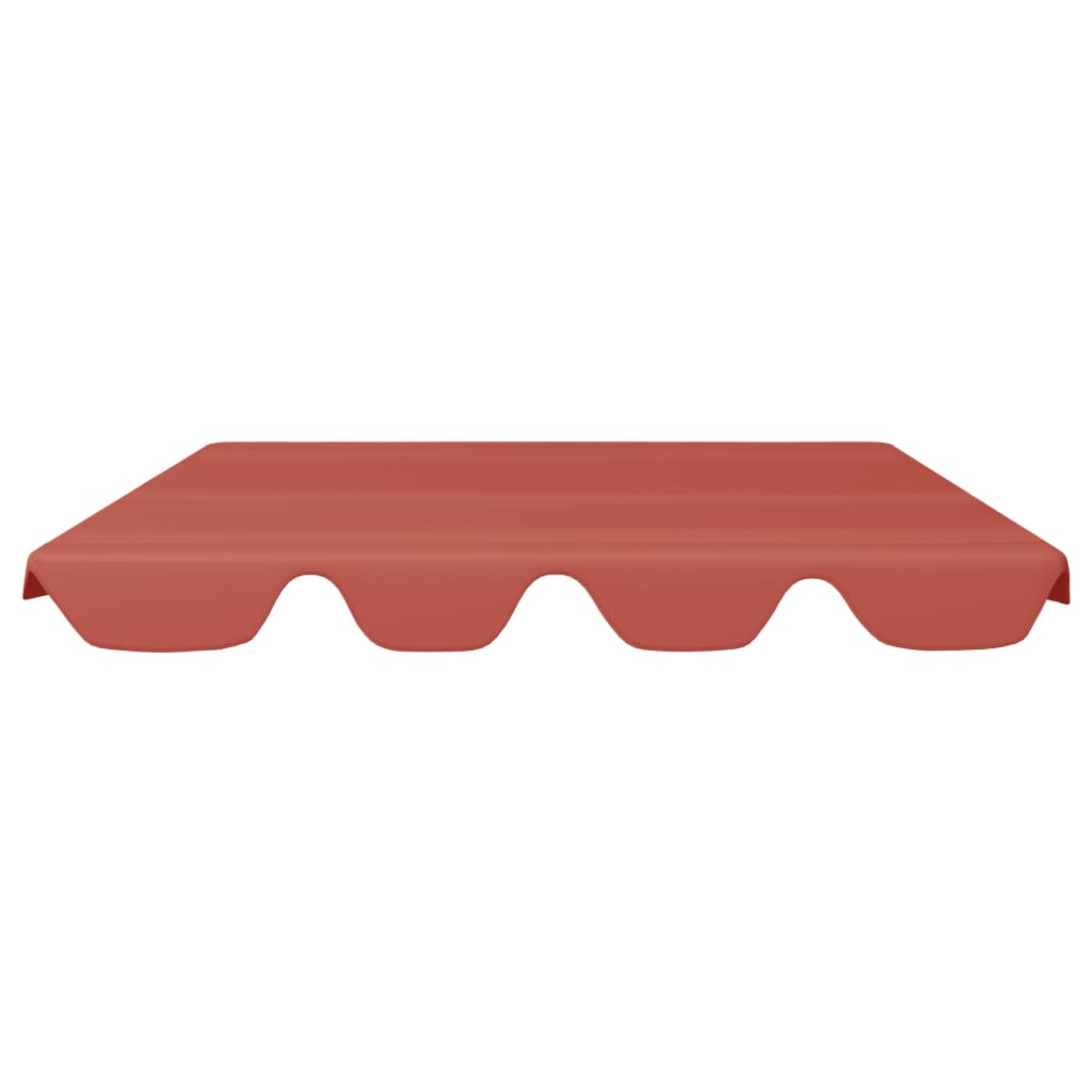 Toldo suplente baloiço 188/168x145/110cm terracota - Image 3