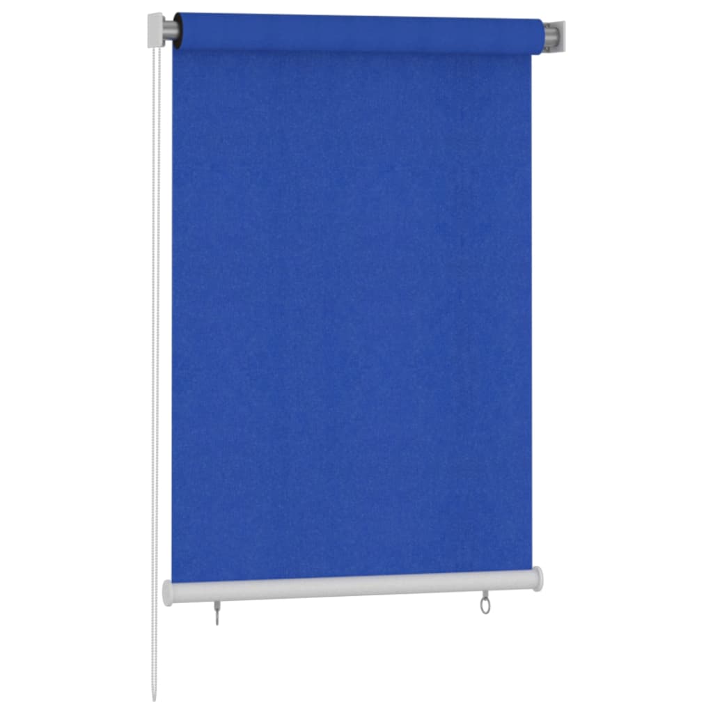 Estore de rolo para exterior PEAD 100x140 cm azul - Image 2