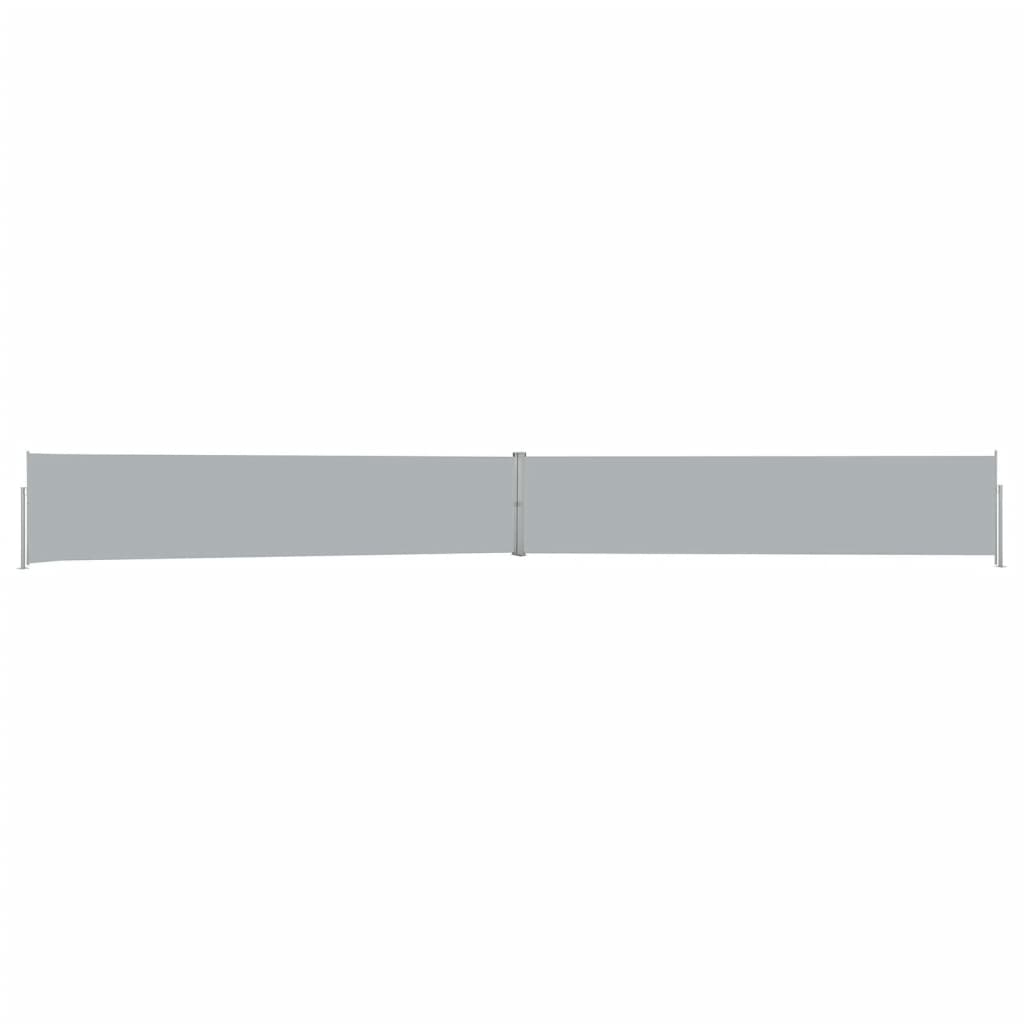 Toldo lateral retrátil para pátio 140x1200 cm antracite - Image 2