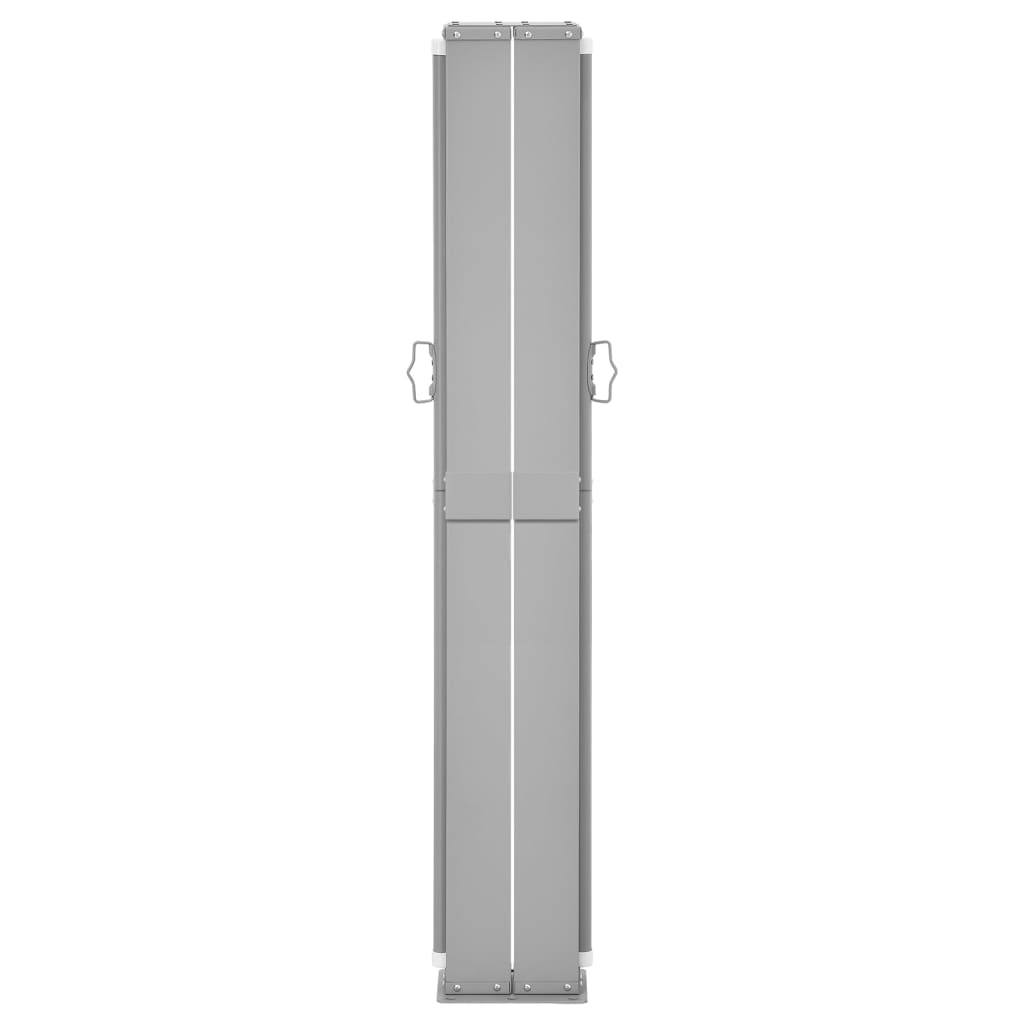 Toldo lateral retrátil para pátio 140x1200 cm antracite - Image 3