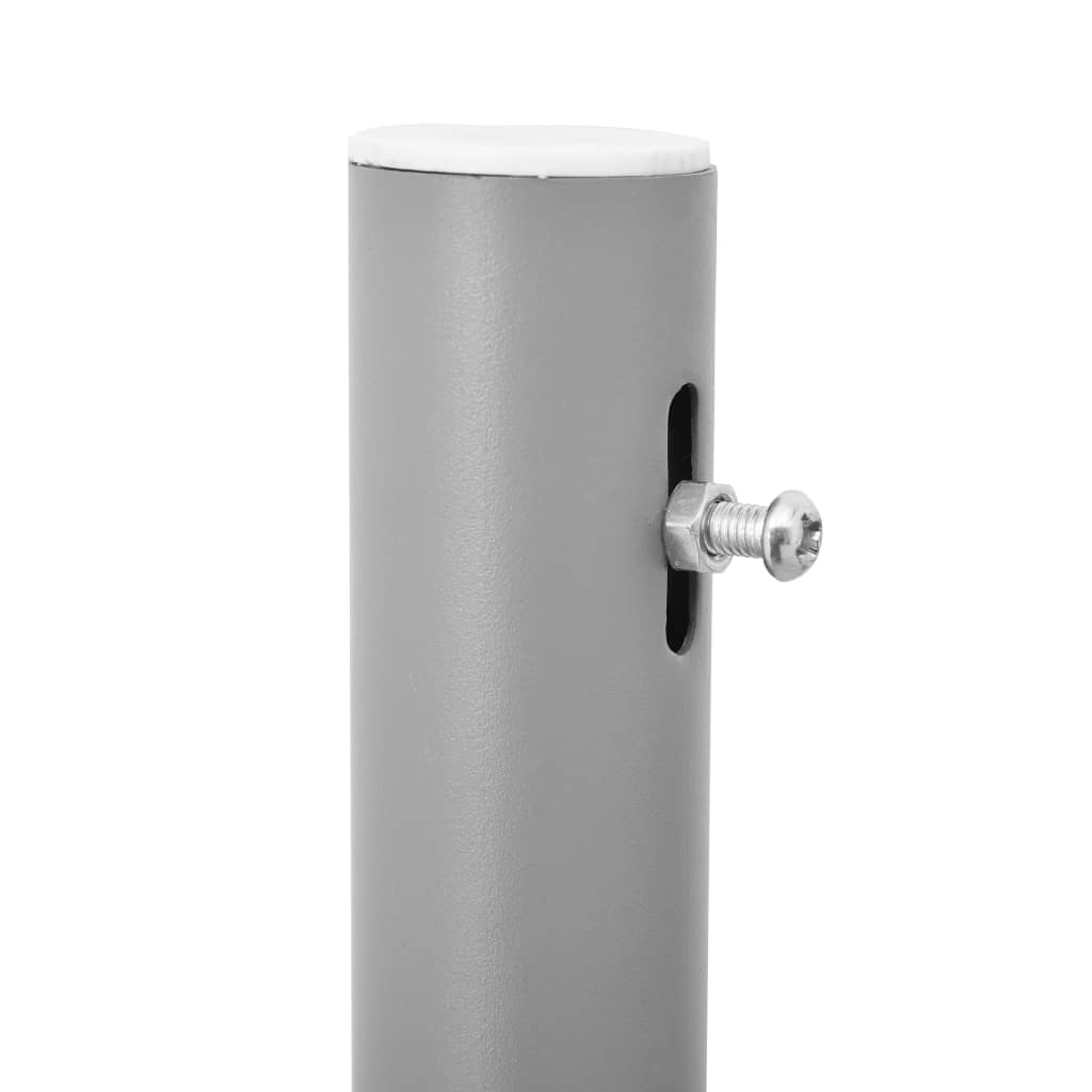 Toldo lateral retrátil para pátio 140x1200 cm antracite - Image 4
