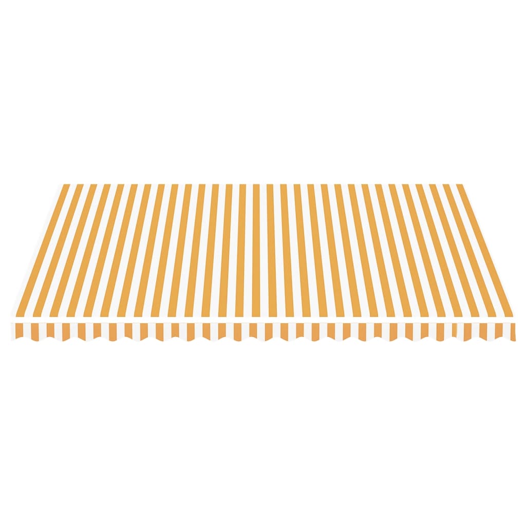 Tecido de substituição para toldo 4,5x3,5 m amarelo e branco - Image 3