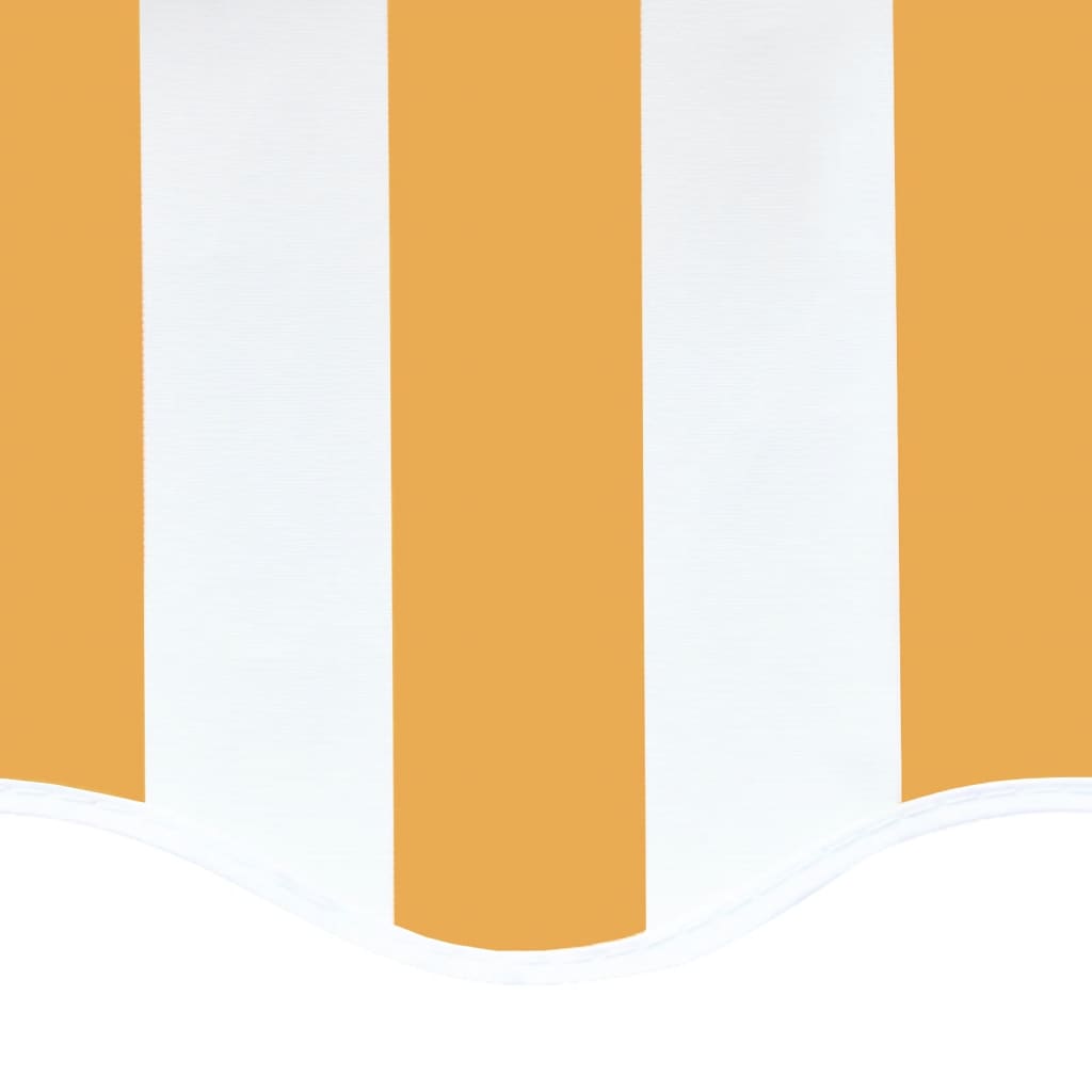 Tecido de substituição para toldo 4,5x3,5 m amarelo e branco - Image 5