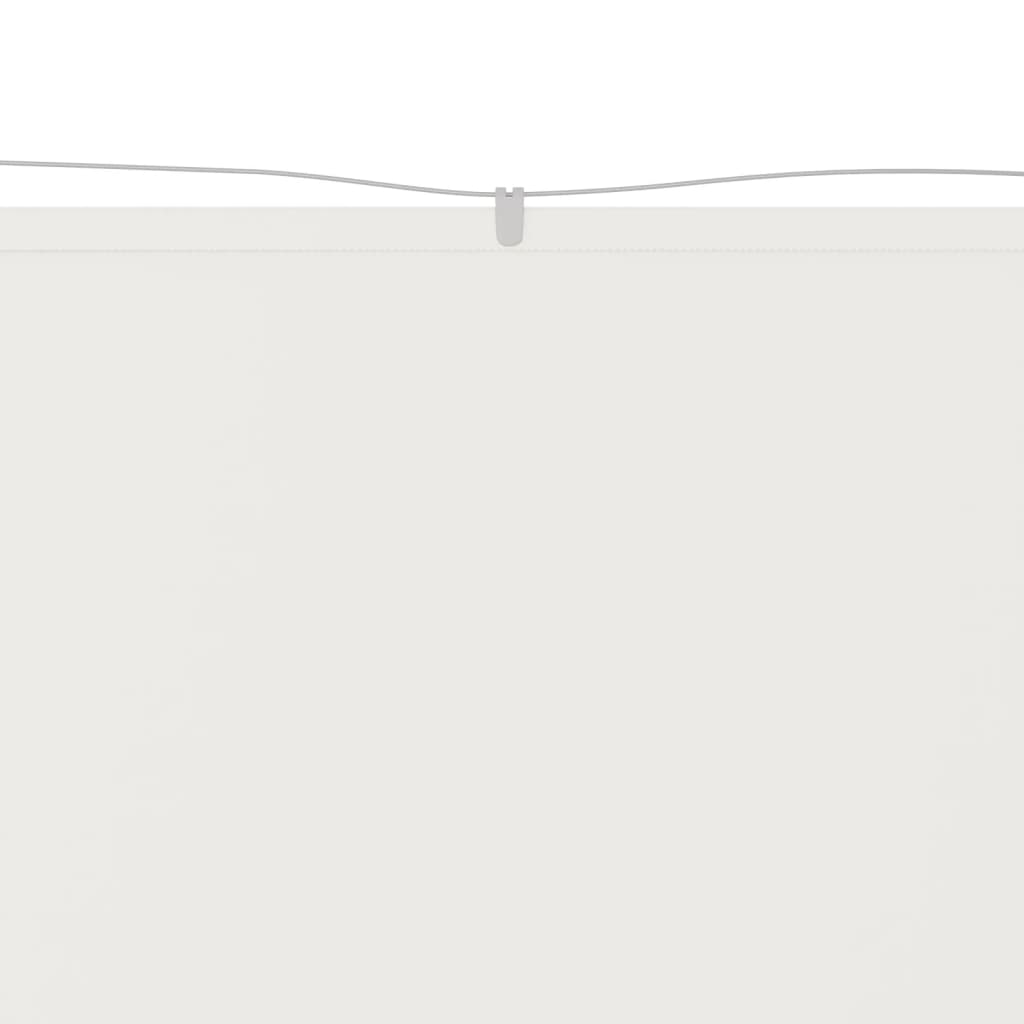 Toldo vertical 60x1000 cm tecido oxford branco - Image 2