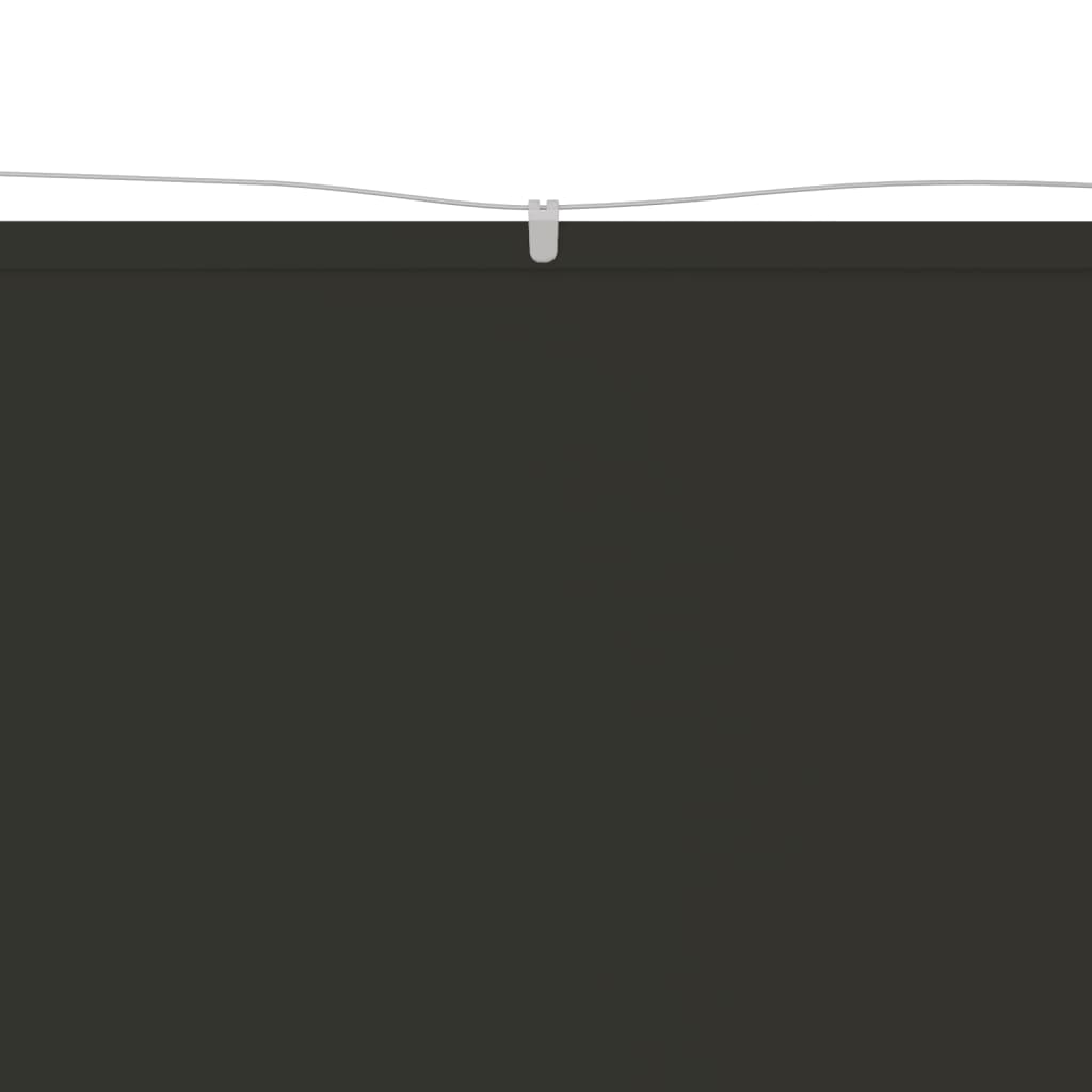Toldo vertical 100x1200 cm tecido oxford antracite - Image 2