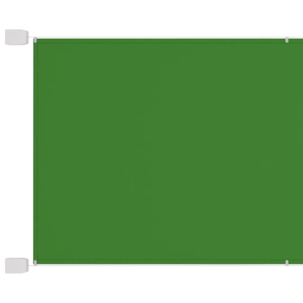 Toldo vertical 100x1200 cm tecido oxford verde-claro