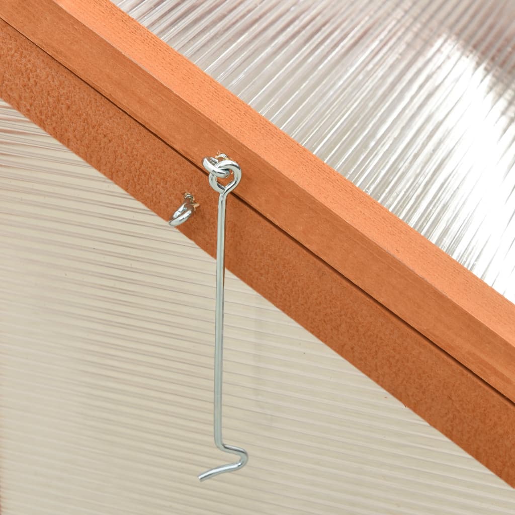 Estufa 100x65x40 cm madeira de abeto - Image 6