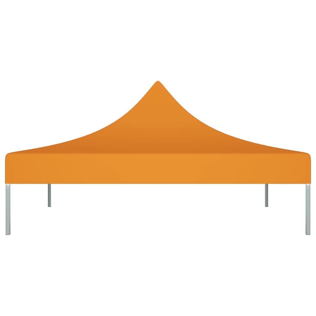 Teto para tenda de festas 2x2 m 270 g/m² laranja - Image 3