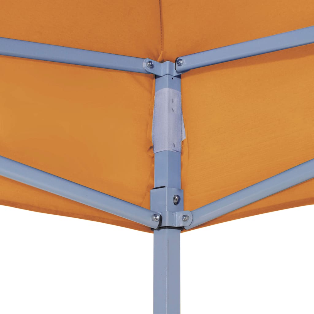 Teto para tenda de festas 2x2 m 270 g/m² laranja - Image 4